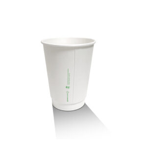 12oz Aqueous Coated White DW Cup 500pc/ctn