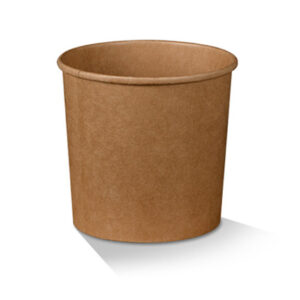 PE coated brown kraft bowl 26oz 500pc/ctn