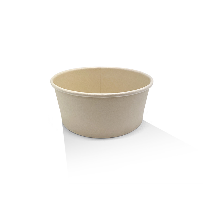 PE Coated Bamboo Paper Salad Bowl 25oz 300pc/ctn