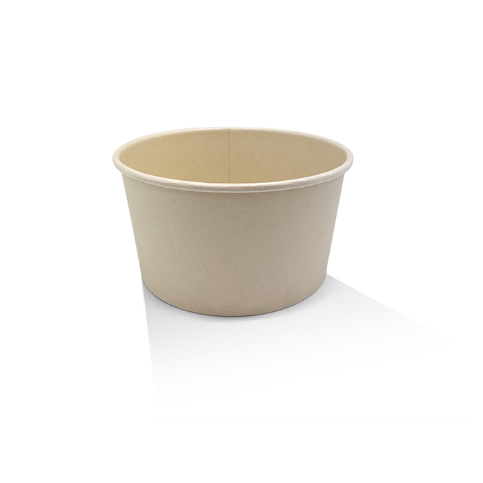 PE Coated Bamboo Paper Salad Bowl 32oz 300pc/ctn
