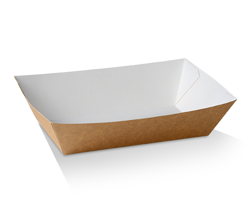 #4 LARGE TRAY/BROWN CARDBOARD 400/CTN