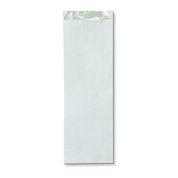 white Foil Kebab Bag unprinted 250pc/pk