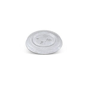 1 oz PET Flat Lid/No Hole 5000pc/ctn