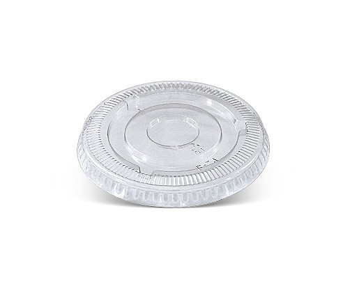 3oz PET Flat Lid/No Hole 1000pc/ctn