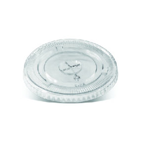PET flat lid/X slot(fit U cups) 1000pc/ctn
