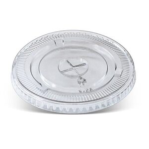 PET flat lid /X slot 1000pc/ctn