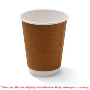 12 oz PE Coated DW Cup/Kraft 500pc/ctn
