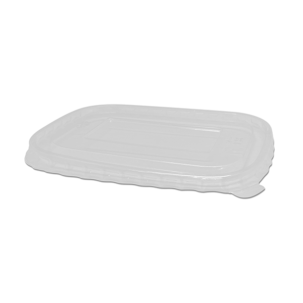 PET Lid for Rectangular Container – Fit 500-1000ml 300pc/ctn