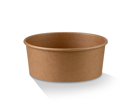 PE Coated Kraft Salad Bowl 32oz 300pc/ctn