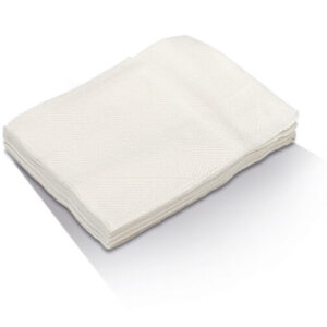 White 2 ply quilted dinner napkin – 1/8 GT fold 1000pc/ctn