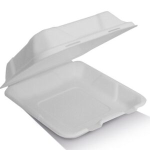 Clamshell Sugarcane 9″ 200pc/ctn