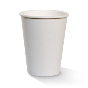 12 oz PE Coated SW Cup/Plain White 1000pc/ctn