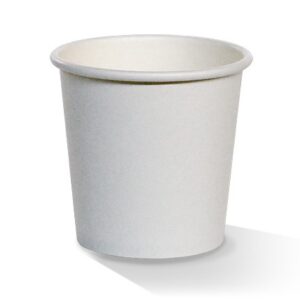 4 oz PE Coated SW Cup/Plain White 1000pc/ctn