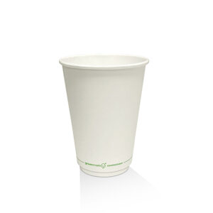 12 oz PLA Coated DW Cup/Plain 500pc/ctn