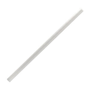 Paper Straw Regular-Plain White 2500pc/ctn