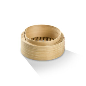 bamboo steamer base 6″ 50/CTN