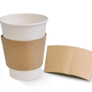 Cup Sleeve Kraft 8 oz 1000pc/ctn