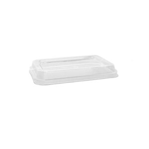 PET Lid For 10OZ Sugarcane Tray 1000pc/ctn