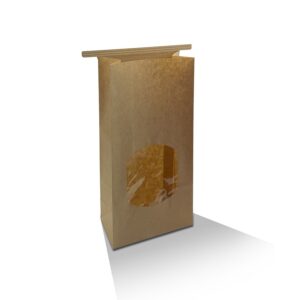 Tin Tie Bag-Medium With window 500pc/ctn