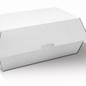 Snack Box – Regular/ White Corrugated / Plain 200pc/ctn