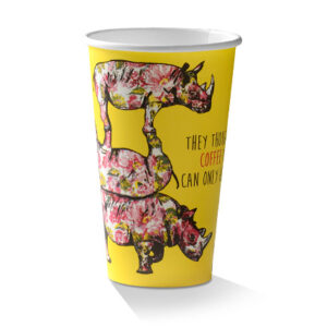 16oz PLA coated SW cup/animal print, 1000/CTN