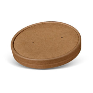 PE Coated Paper lids 118mm -fit 26/32oz bowl 500pc/ctn