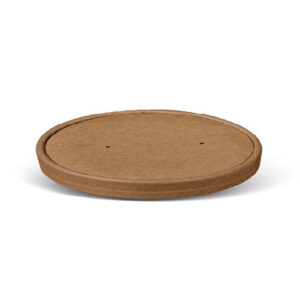 Paper lids 150mm PLA coated 300pc/ctn