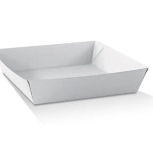 White corrugated tray / large250pc/ctn